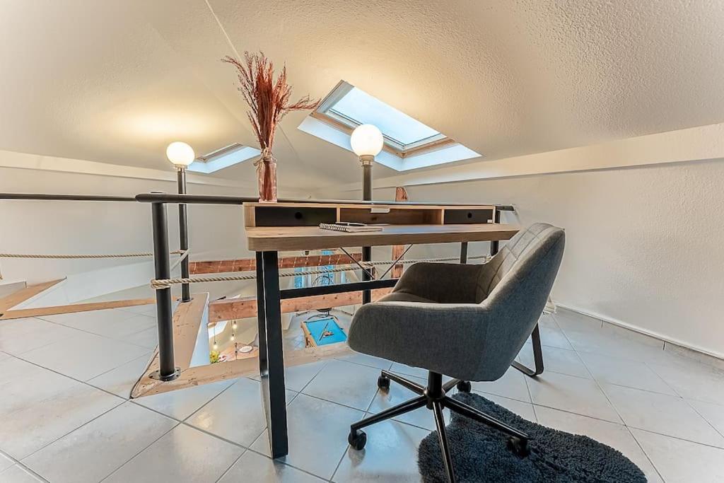 Loft Mit Billard-Tisch Und Ps4 Appartement Wuppertal Buitenkant foto
