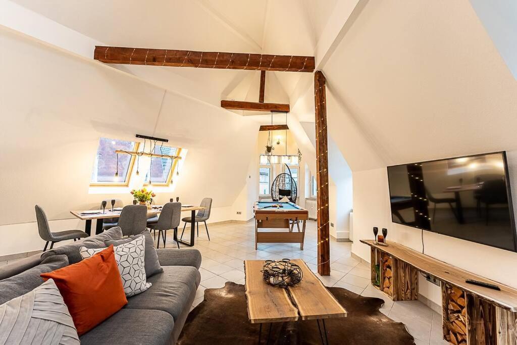 Loft Mit Billard-Tisch Und Ps4 Appartement Wuppertal Buitenkant foto
