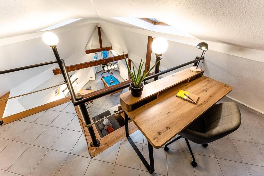 Loft Mit Billard-Tisch Und Ps4 Appartement Wuppertal Buitenkant foto